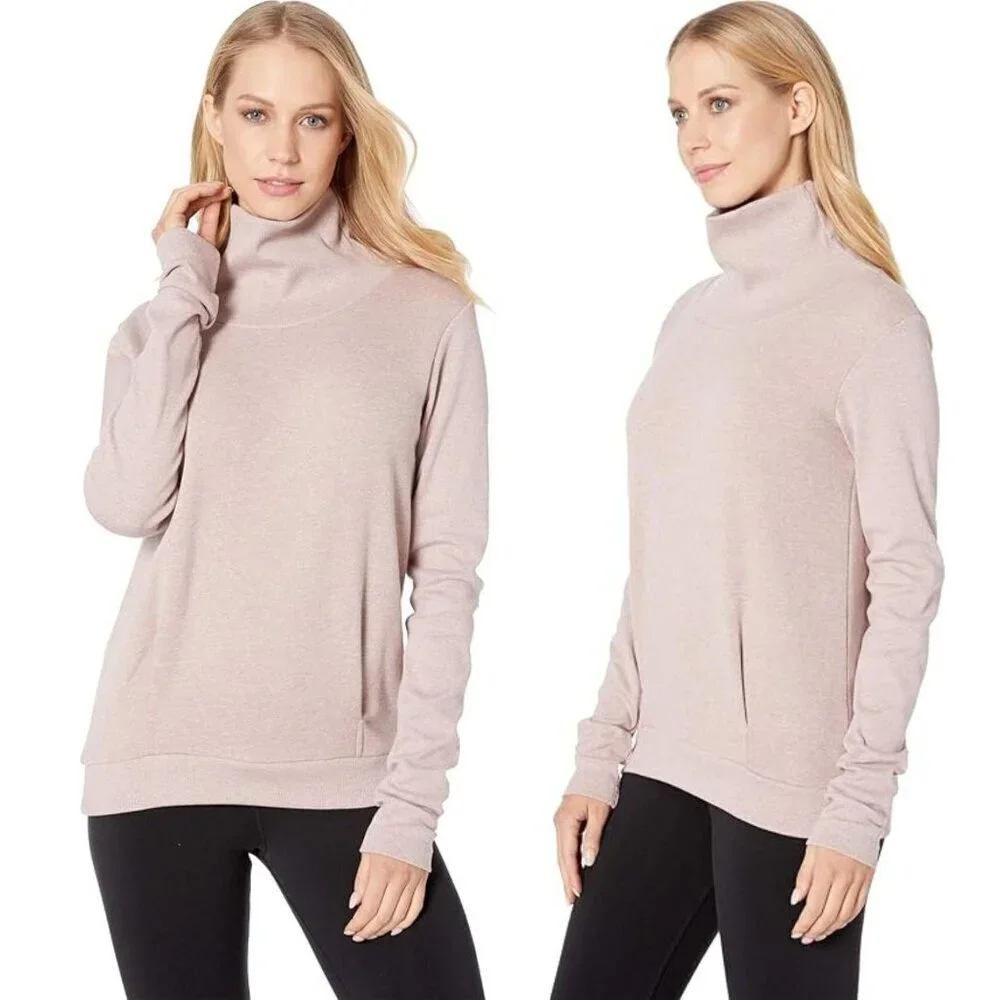 ALO Clarity Long Sleeve turtleneck Top Size XS 41462